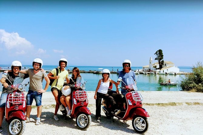 Above & Beyond Palaiokastritsa Corfu Vespa Scooter Tour - Stop 2: Angelokastro castle of angels and the fortress moment