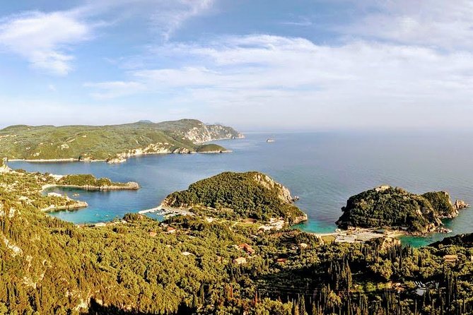 Above & Beyond Palaiokastritsa Corfu Vespa Scooter Tour - Stop 3: Lakones village, snacks, and a high-altitude sea view