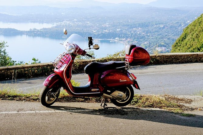 Above & Beyond Palaiokastritsa Corfu Vespa Scooter Tour - Stop 4: Kaisers Throne and the 360-degree photo session