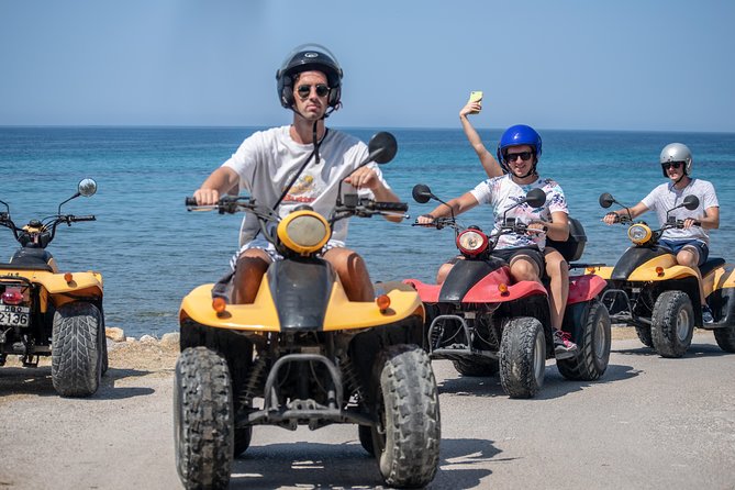 ATV Quad Guided Sightseeing/ Exploring Tour@The Pink Palace Corfu - The ride experience: scenic roads, easy handling, and a safety mindset