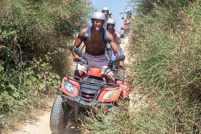 ATV Quad Guided Sightseeing/ Exploring Tour@The Pink Palace Corfu - Stop 1: The Pink Palace Beach Resort at the start