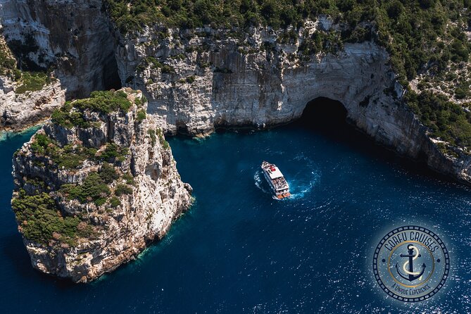 Blue Lagoon & Sivota Cruise from Corfu - Papanikolis Cave: a quick WWII stop with real atmosphere
