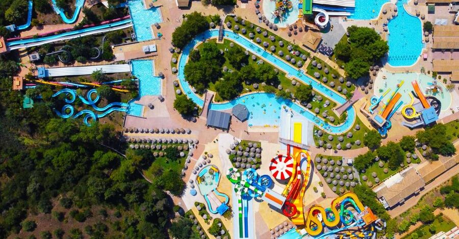 Corfu: Aqualand Water Park 1- or 2-Day Entry Tickets - Shade, sunbeds, and staying comfortable in Corfu heat