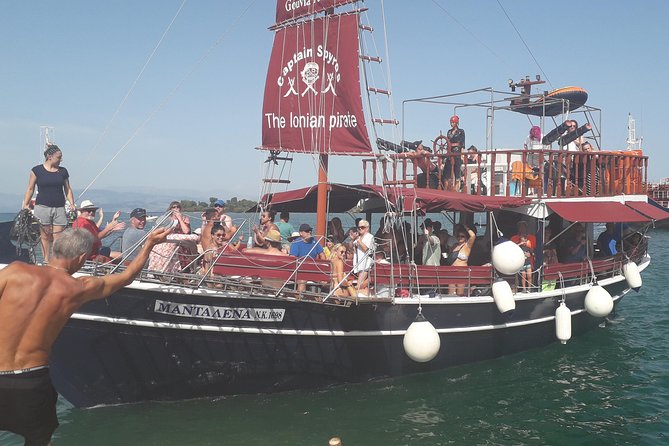 Corfu boat trip, swimming & BBQ - Spyros and the crew: fun without fuss