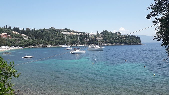 Corfu boat trip, swimming & BBQ - Erimitis swimming: when the best part starts