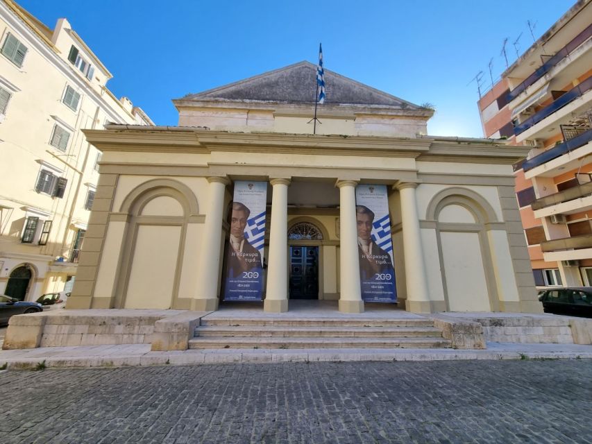Corfu: Historic Buildings and Great Personalities Tour - City Hall Square, the Duomo, and the Old Theatre