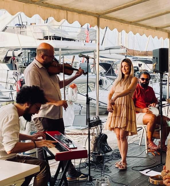 Corfu: Music Stories of a Corfiot Experience at the Marina - Three music sets with Greek roots and international echoes