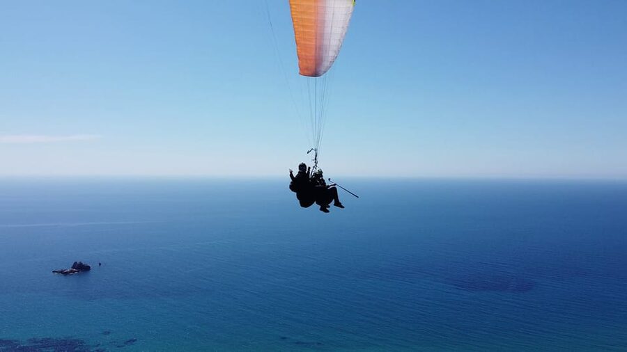 Corfu: Paragliding Tandem Flight Above Pelekas Town - When the Wind Doesn’t Cooperate: Paratrike as the Backup Plan