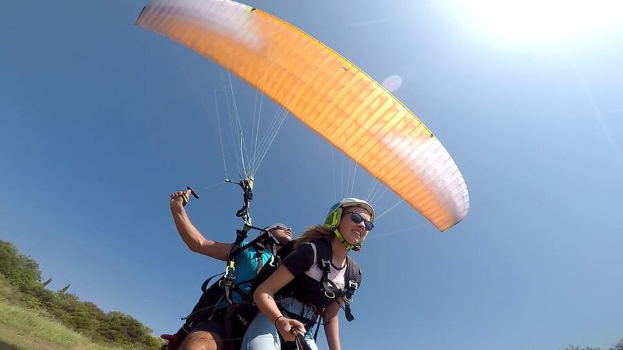 Corfu: Paragliding Tandem Flight Above Pelekas Town - Pickup in Vaatos: Less Driving, More Sky Time