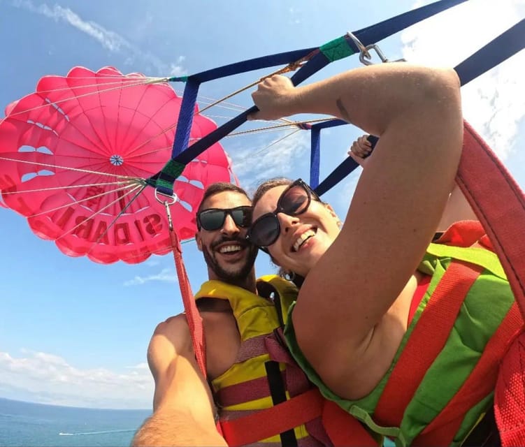 Corfu: Parasailing Experience for 2 in Sidari - The 5-Minute Speedboat Part: Fast Transfer, Real Sea Views