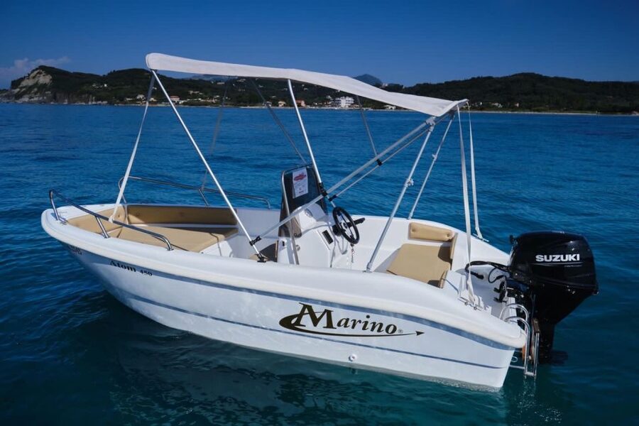 Corfu: Premium Boat Rental without Skipper - Canal d’Amour: swimming through the tunnel of love