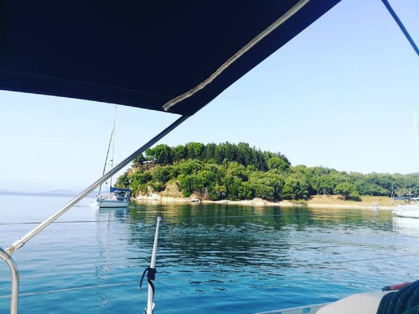 Corfu: Private Sailing Yacht Cruise - Your 4 to 8 Hour Plan: Fortresses, Garitsa Bay, Mouse Island, and a Sea Swim