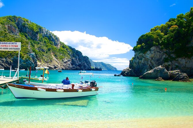 Corfu Shore Excursion with Relaxing Beach Break or Cave Boat Trip - Price and value: is $83.69 a good deal?