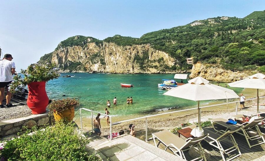 Corfu: Shore & Shared – Palaiokastritsa, Lakones, Kratsalo - Kratsalo viewpoint and local snacks: finish with taste and one last sea look