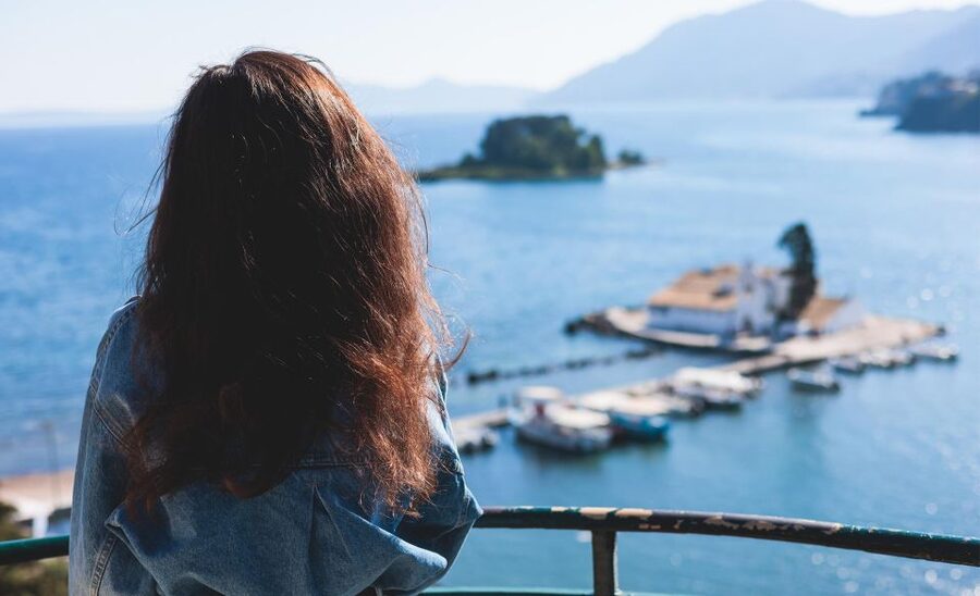Corfu: Shore & Shared Tour – Achilleion, Mon Repos, Old Town - Kanoni coffee with Pontikonisi and Panagia Vlaherna