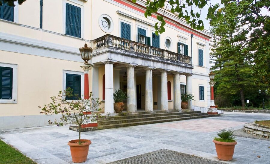 Corfu: Shore & Shared Tour – Achilleion, Mon Repos, Old Town - Mon Repos Palace grounds: the peaceful pause after the sights