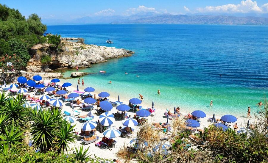 Corfu: Shore & Shared Tour – Kassiopi & Canal d’Amour - Bataria and Pipitos Bay: swim breaks built for turquoise water