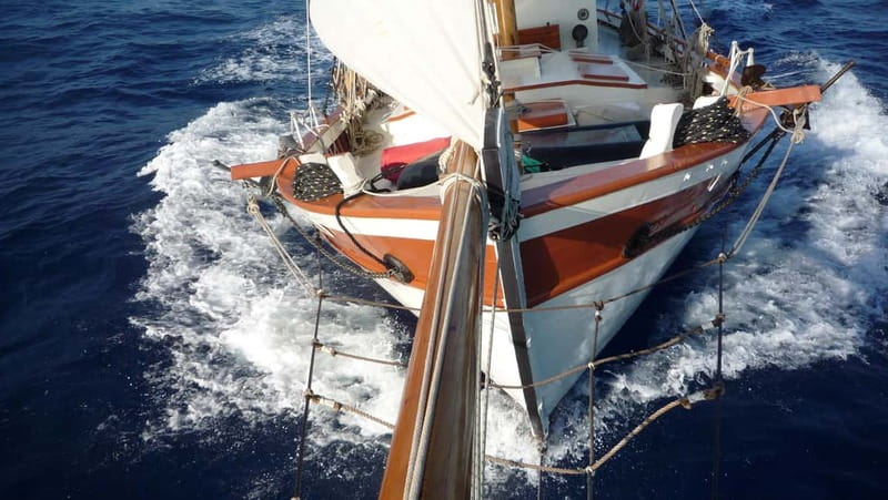 Corfu: Sunset Cruise on a Traditional Wooden Sailing Yacht - Setting Sail From Benitses Marina and Finding Odysseia
