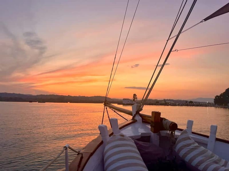 Corfu: Sunset Cruise on a Traditional Wooden Sailing Yacht - Fortress Views, Garitsa Bay, and Mon Repos: The Route’s Best Selling Point