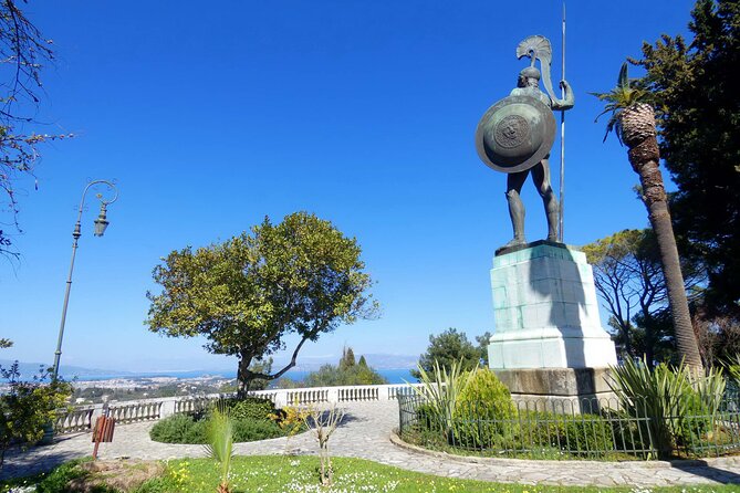 e-MTB Tour Agii Deka - Stavros Mountain - Achilleion Palace - Key highlights at a glance