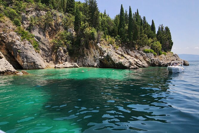 Explore Corfu North East coast - Stop 4: Old Fortress Corfu from the water