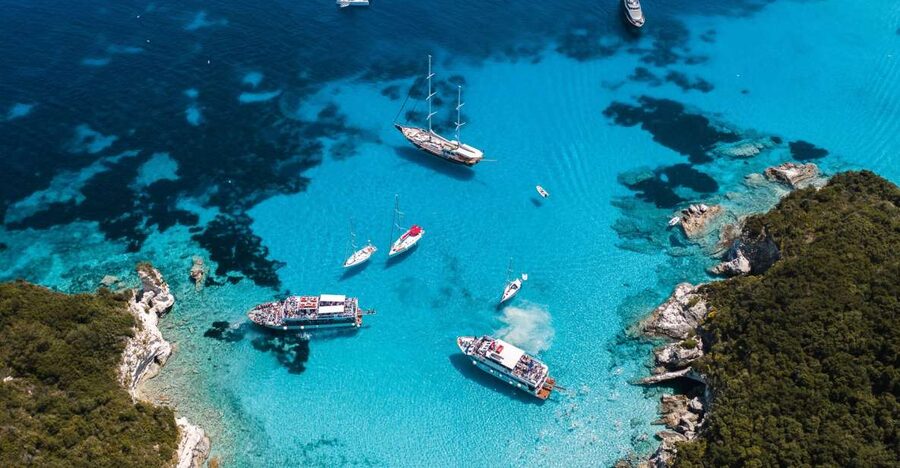 From Benitses/Lefkimmi: Paxos, Antipaxos & Caves Day Cruise - Benitses or Lefkimmi: Getting There Without Losing the Morning