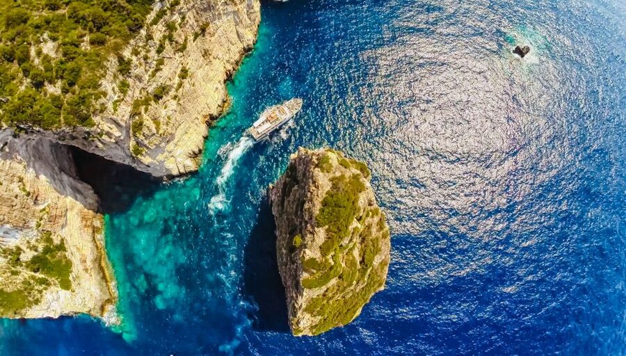 From Corfu: Day Cruise to Paxos, Antipaxos, and Blue Caves - What to bring, what to expect in the water, and comfort reality