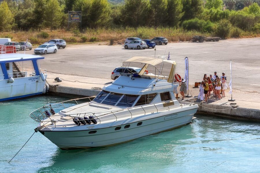 From Corfu: Luxury Yacht Cruise to Paxos and Antipaxos - Getting to Lefkimmi Port: the one logistics snag