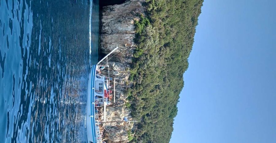 From Corfu Town: Syvota and Blue Lagoon Full-Day Boat Cruise - The Morning Sail: Two Hours Watching the Coast Go By