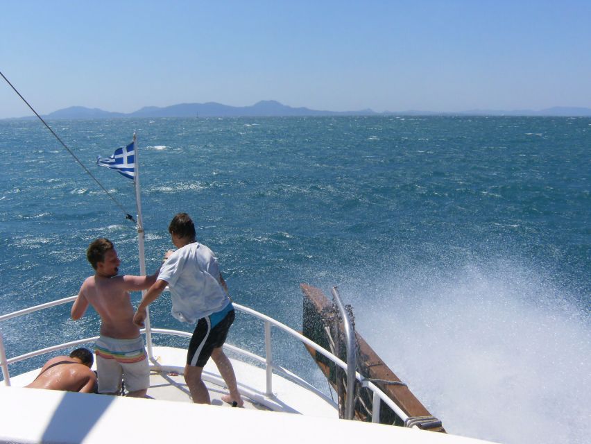From Corfu Town: Syvota and Blue Lagoon Full-Day Boat Cruise - Meeting the Boat at Garitsa Bay (and Finding the Right One)