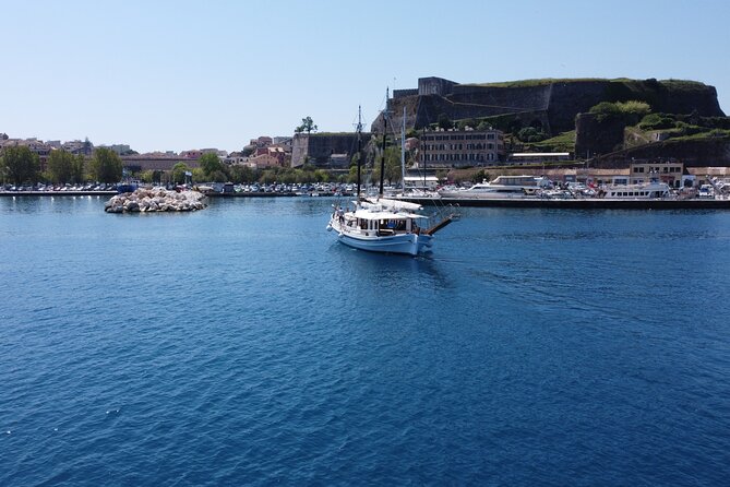 Full Day Cruise from Corfu in Classic Wooden Vessel, Swim & BBQ - Old Town Corfu and Durrells’ House stops that make photos worth it