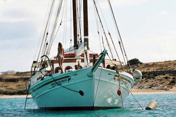 Full Day Cruise from Corfu in Classic Wooden Vessel, Swim & BBQ - Kerasia Beach under the Kerasia Tower: your first water hit