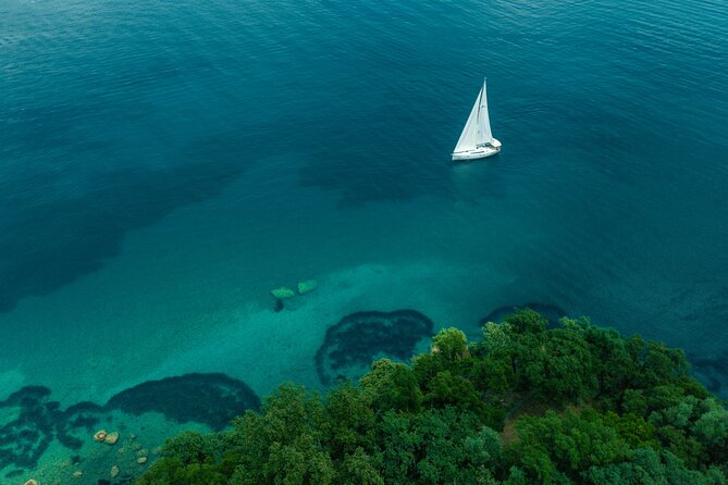Full Day Cruise on Sailing Yacht in Corfu Island - How the 8 Hours Work: 75 Minutes of Sailing Plus 3 Stops