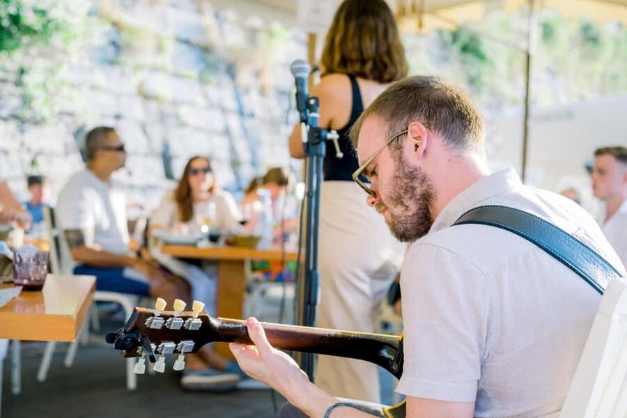 Jazz in the Heart of Corfu: Seaside Sessions at the Marina - Getting to Benitses Marina: taxi, bus No. 6, and parking reality