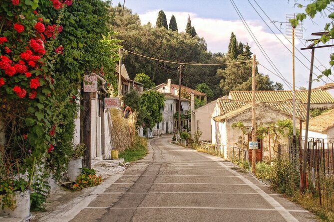 Land Rover Safari Corfu South Route - Stop 3: Chlomos Village lunch and the slow beauty of an island town
