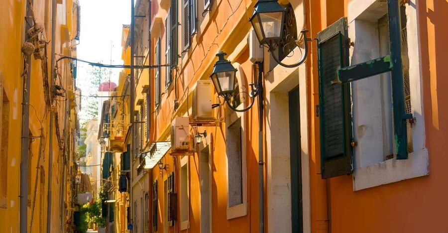Lets Get Lost in the alleys of Corfu Old Town - Esplanade and Liston: Café Culture in the Open-Air Arcade Zone