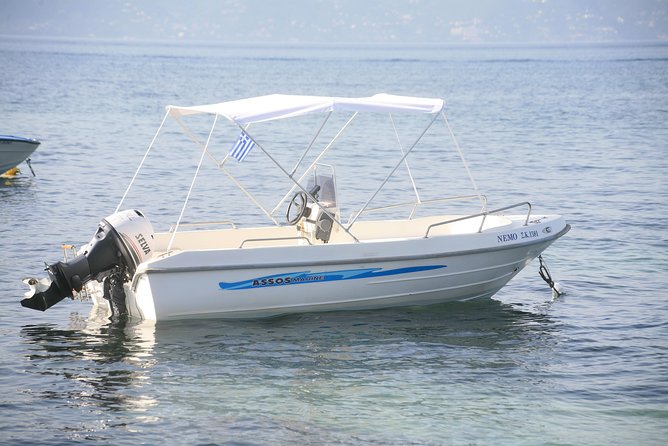 Motor boat hire in corfu Asso 4.85 - From Old Fortress to the Port Pickup That Keeps You On Track