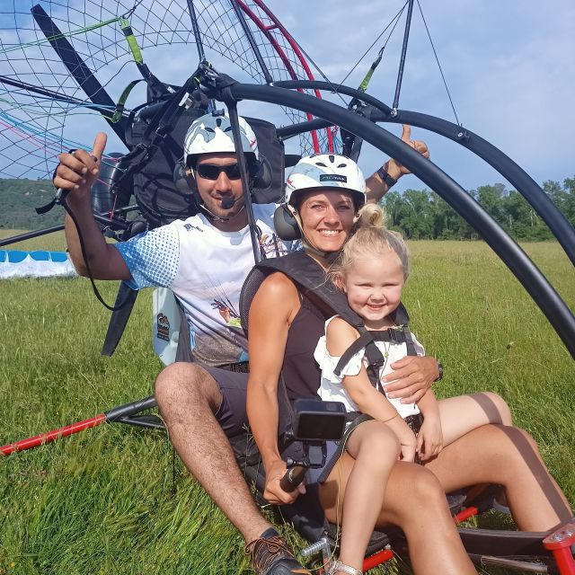 Paramotor Flight over Corfu's West Coast - Getting the most out of a short flight