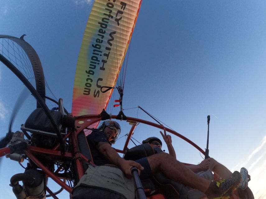 Paramotor Flight over Corfu's West Coast - Vatos to Ropa valley: the part you don’t want to rush