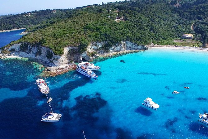 Paxoi, Antipaxoi and Blue Caves Cruise from Corfu - Stop 3: Gaios on Paxoi—alley wandering, lunch, and yacht-spotting