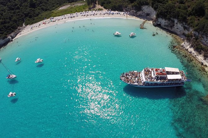 Paxos Antipaxos Blue Caves Cruise from Corfu - Voutoumi Beach and the Antipaxos Swim Stop: Your Water Moment