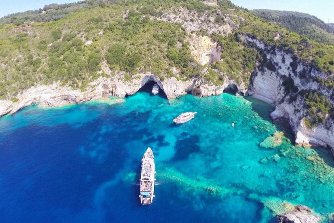 Paxos Antipaxos Blue Caves (Lakka Village) from Corfu - Corfu to Paxos: The Real Hook Is the Sea-View Start