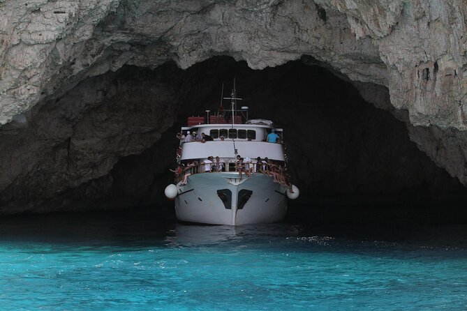 Paxos Antipaxos the best boat trip from Corfu - Onboard Extras: Music, Food for Purchase, and Water-Ready Moments