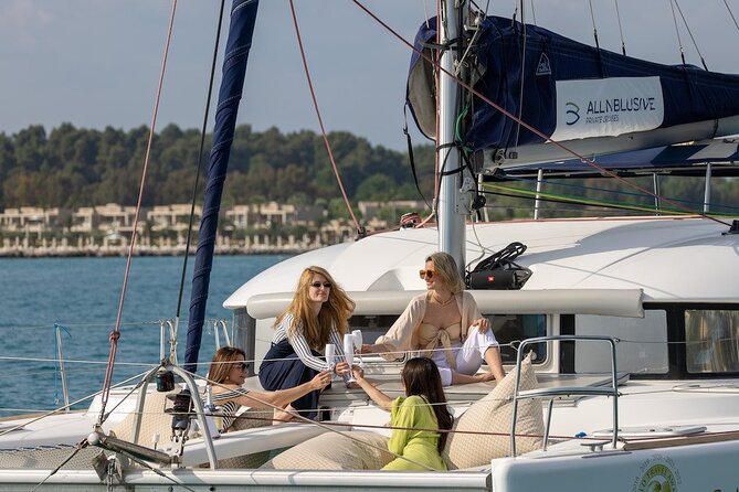 Private Full Day Cruise in Corfu on Lagoon Catamaran - Stop 2: Kerasia Beach for a Secluded Pebble Bay (and Snorkeling-Style Fun)