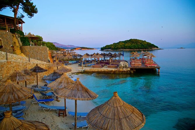 Small Group Tour; Albanian Riviera from / to Corfu in 5 days - Day 4 Himara and Dhermi: old town cobblestones, beach promenades, and cliffy views