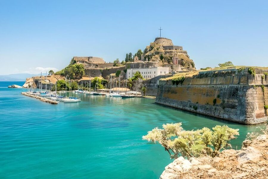The Durrells in Corfu Town Filming Tour - Town hall square and Tenedos: market-energy with a filming purpose