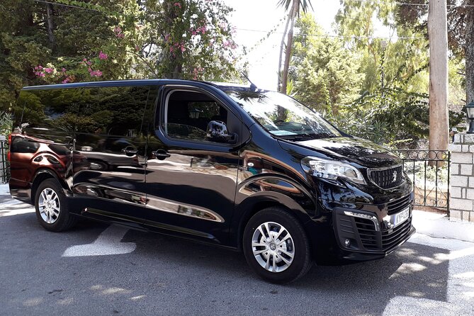Transfer service in Corfu - Meeting point to pickup: how you get from airport to car fast